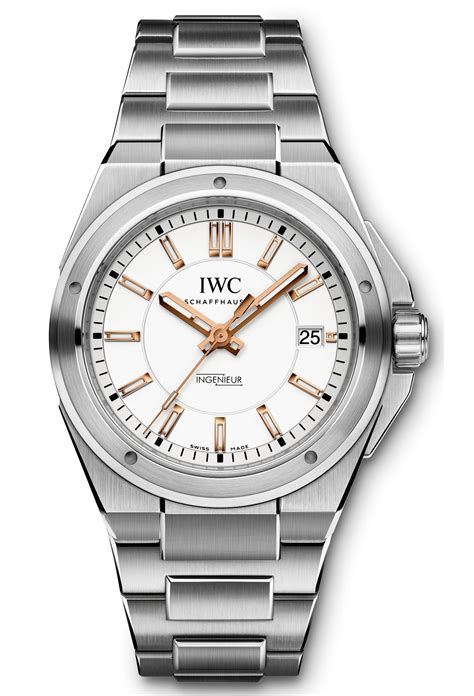 IWC Ingenieur Automatic Silver / Rose • IW3239